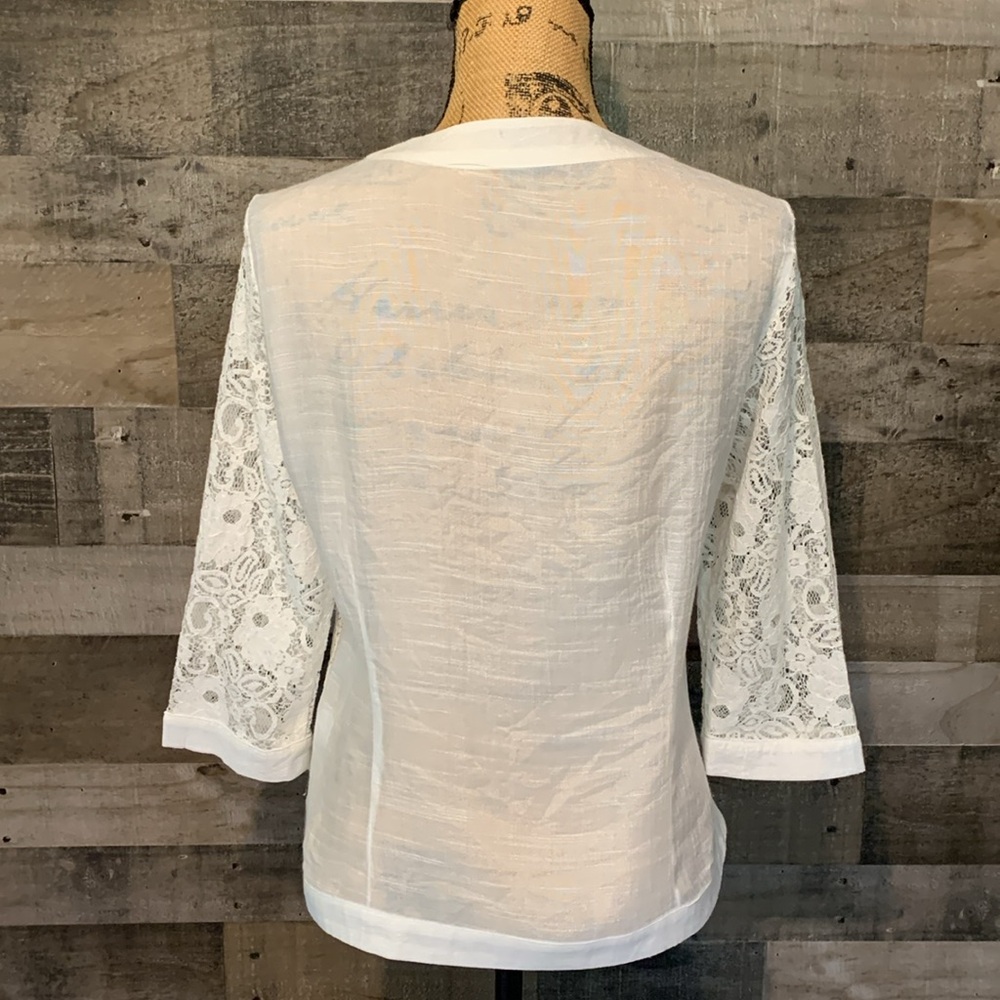 Spense Lace Jacket Size M - Picture 2 of 16